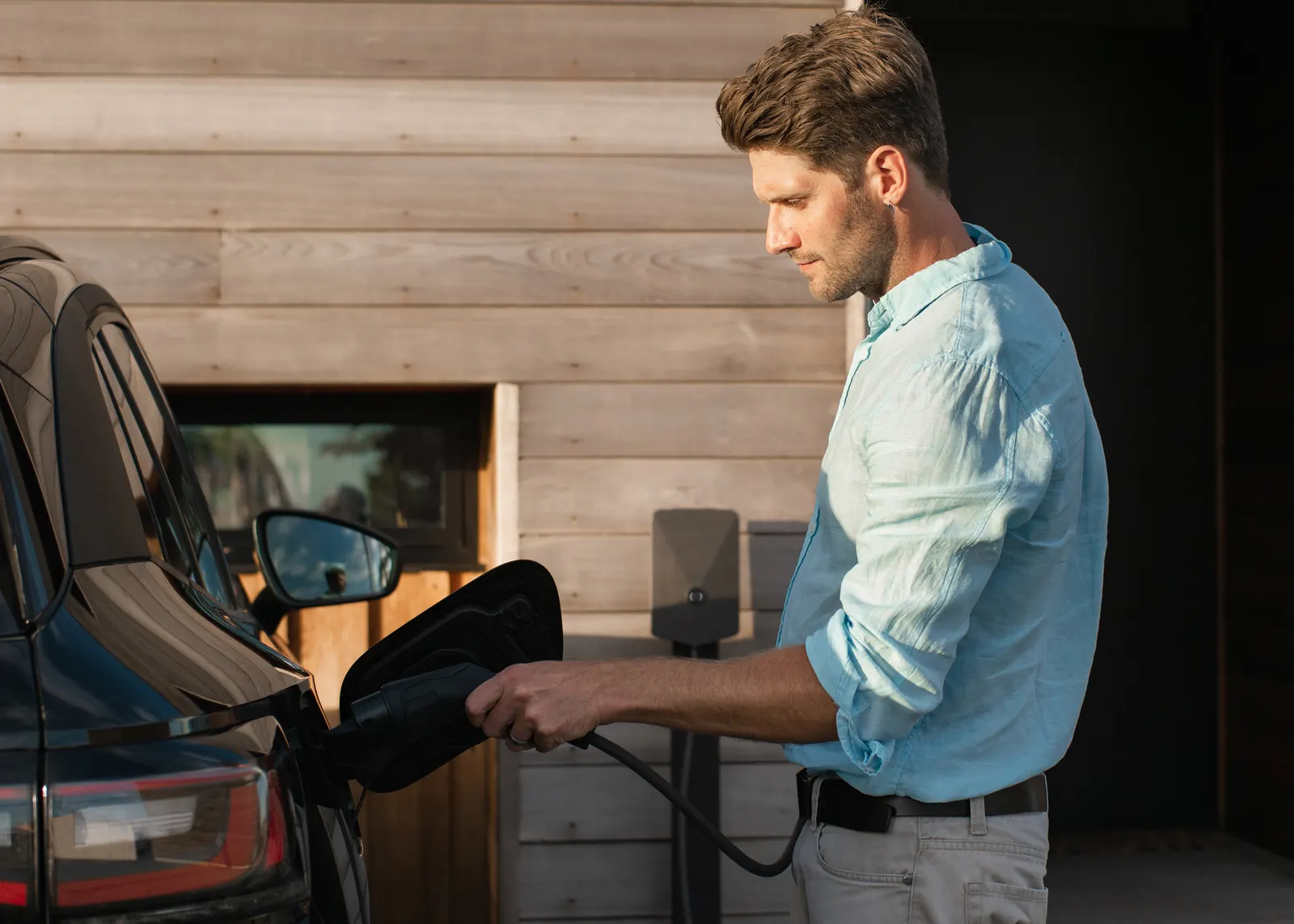 Driveway charge point