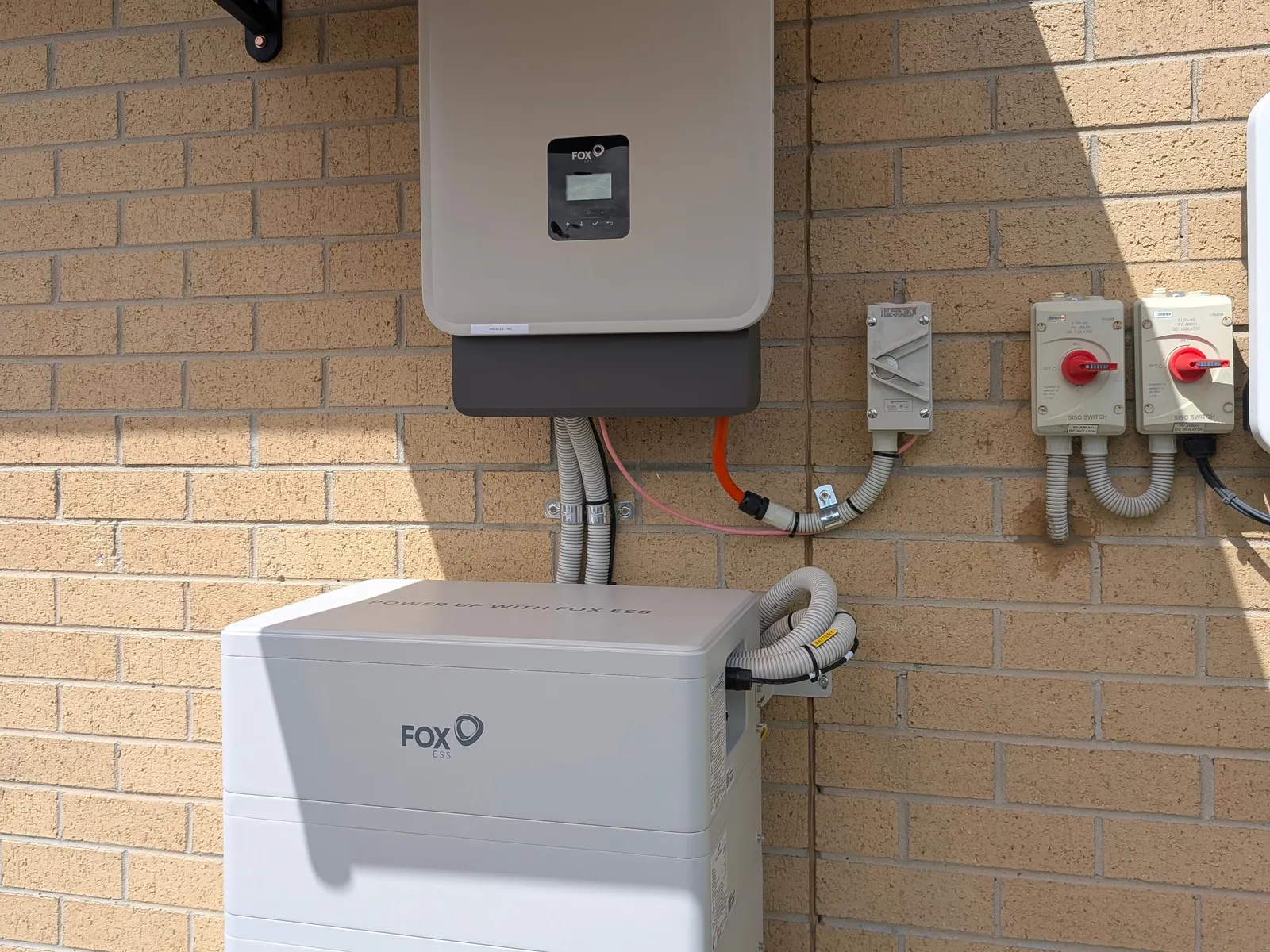 Inverter, isolators and stack in one clean run