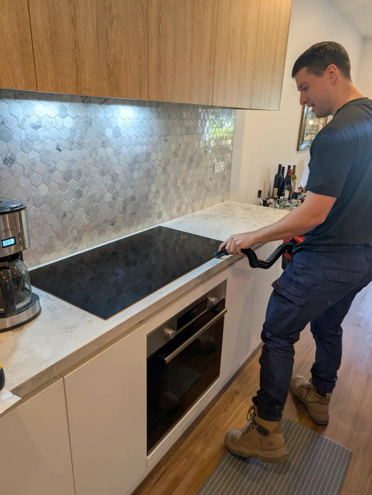 Cooktop commissioned
